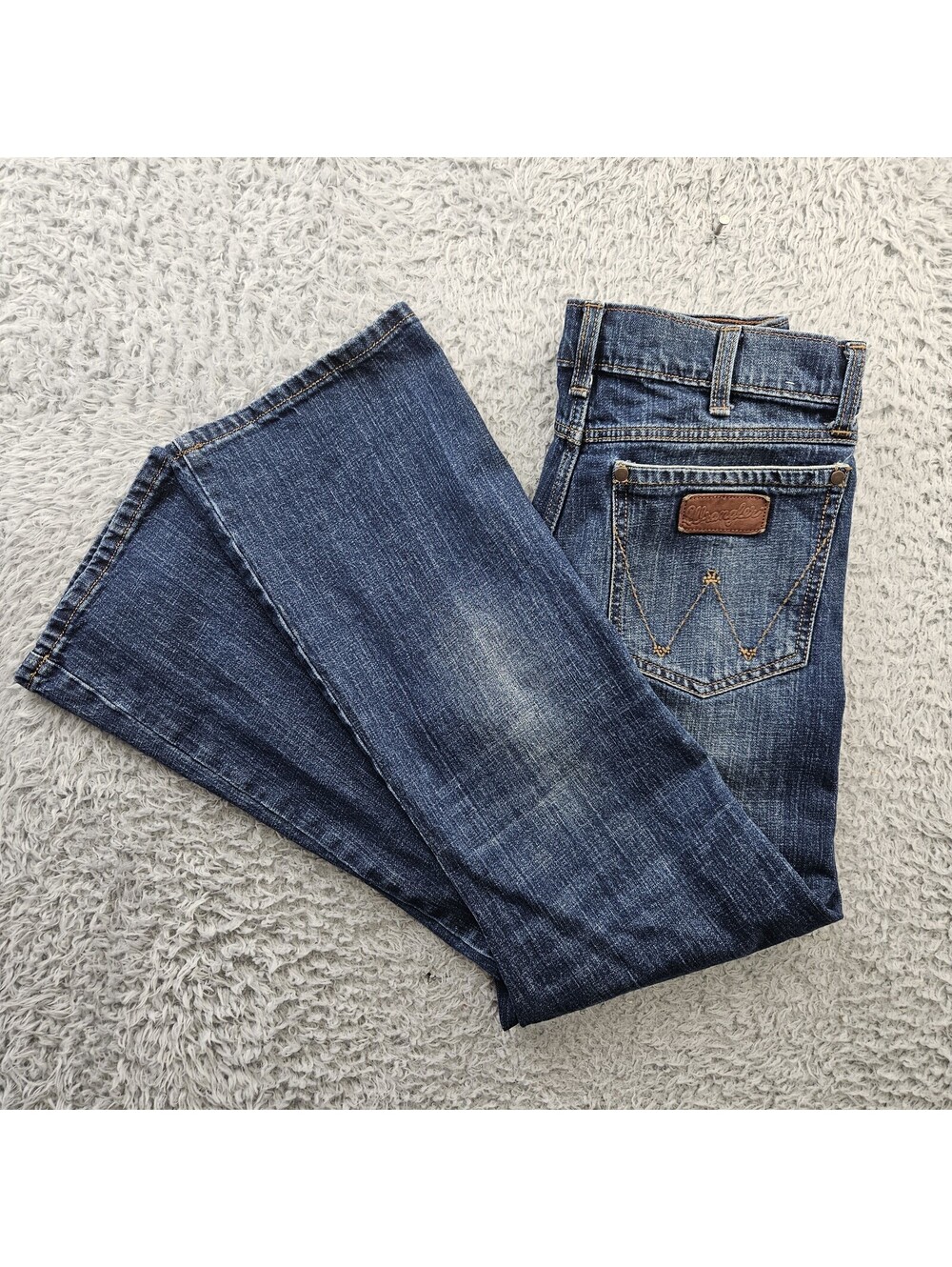 Wrangler Retro Jeans Men Relaxed Boot 31x32 (Fits 32x32) Stretch Denim Cowboy